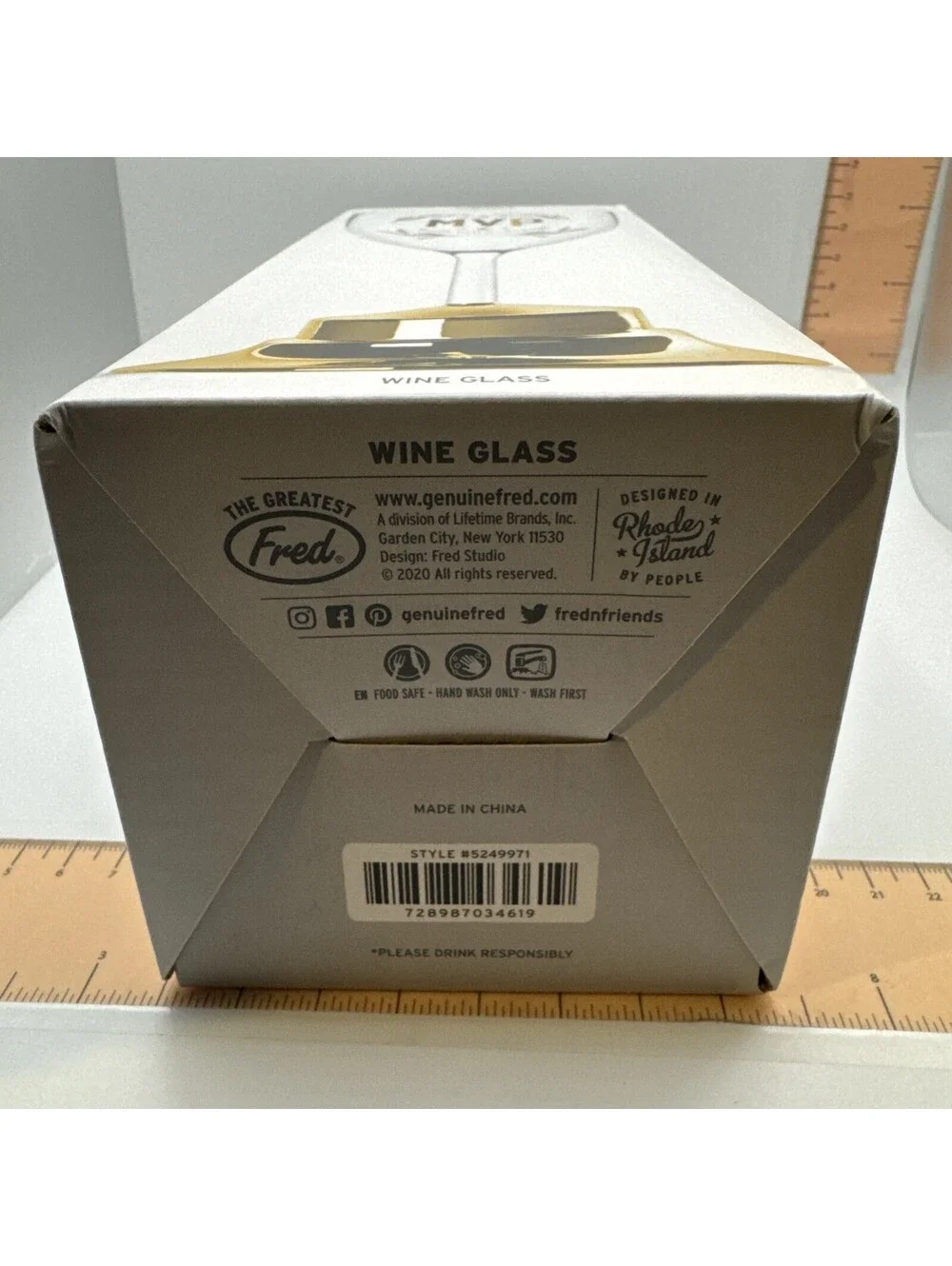 New-“MVP” More Vino Please Wine Glass - Plastic